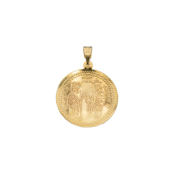 Χρυσό Μενταγιόν Κωνσταντινάτο 9Κ 16242